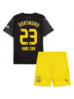 Borussia Dortmund Emre Can #23 Dječji Gostujuci Dres kompleti 2024-25 Kratak Rukavima (+ kratke hlače)